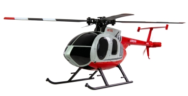 25354 Hughes MD500 Helikopter Militär 4-Kanal 6G RTF Zivil